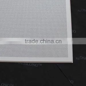 Perforated Suspended Metal Ceiling Tiles Aluminum False Ceiling Lay In Ceiling thumbnail-3