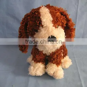 HI EN71 Barking Soft Pattern Dog Plush Toys thumbnail-1