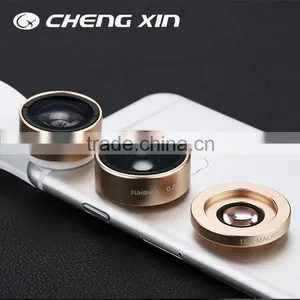 2016 China Manufacturer 3 in 1 Phone Lens Set 0.36x Super Wide-angle Selfie Cam Lens Quality Choice thumbnail-1