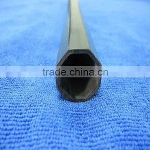 Cusomized Extrusion Polygon Pipe Black Color thumbnail-1