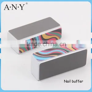 Professional Nail Art Manicure Sponge 4 Step Nail Buffer Shining Using thumbnail-1
