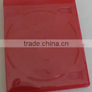 11mm Bluray Dvd Case Red Double With Print Blu-ray Logo thumbnail-1