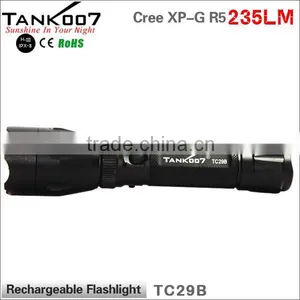 Rechargeable Powerful Hunting Led Torch Bright Light Torch Police Flashlight thumbnail-3