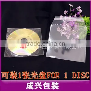 Clear PP Plastic cd Sleeves Adhesive Pvc Sleeve Transparent Folder With cd Sleeves thumbnail-1