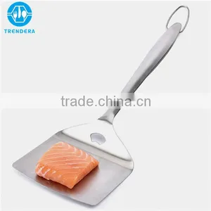 High Quality Cooking Salmon Stainless Steel Fish Spatula thumbnail-3