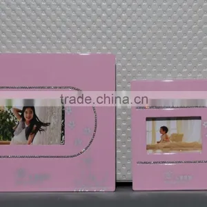 Wholesale Crystal Photo Album Cover Leather Photo Case thumbnail-3