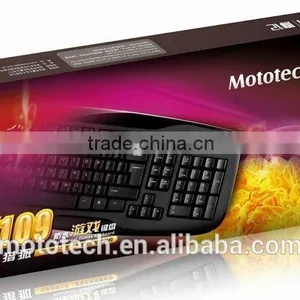 K109 Smart Ergonomic Design With Color Keycap, 103 Button Supply Factory Price thumbnail-3
