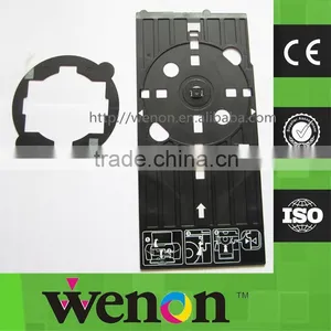 Inkjet Blank CD Disc Printer Tray For Epson R200 R210 R220 R230 R260 R265 R300 R310 R320 R350 CD Tray thumbnail-1