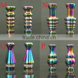 Various Shape and Color 510 Ecig Drip Tip Rainbow Drip Tip thumbnail-1