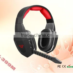 2014 New Stereo USB Headphones Gaming With Led Lights With Mic thumbnail-1
