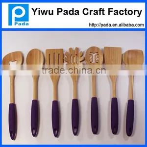 Bamboo Cooking Tools Set thumbnail-1