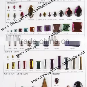 2015 LATEST!! LUCKY Highest Quality Flat Back Sew-on Resin Epoxy MANTIANXING thumbnail-5