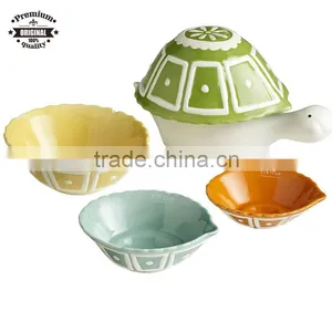 Ceramic Novelty Turtle Measuring Cups thumbnail-1