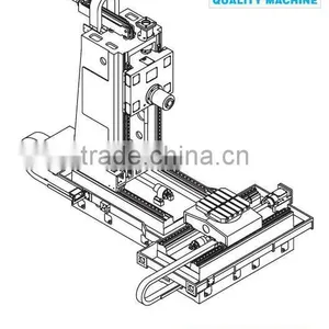 CNC Machine Frame;HMC-50L thumbnail-1