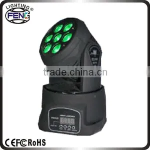 7x10w Dj Studio Lighting Kit Rgbw Multi Color Led Moving Head Beam Washlight thumbnail-1