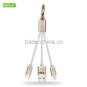 Hot Sale 2 in 1 USB Data Cable Suitable Different Mobile Phone thumbnail-2