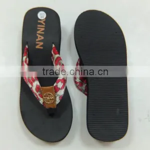 2016 Women Cloth Slippers With Eva Sole thumbnail-3