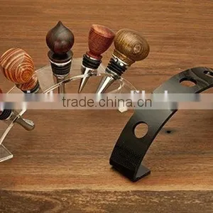 Top Grade Best Selling Clear Wine Bottle Stopper Rack thumbnail-1