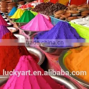 Wholesale Cornstarch Made Color Powder, Concrete Color Pigments Holi Powder, Cosmetic Organic Pigments Holi Color Powder Quality Choice thumbnail-1