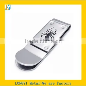 Custom Stainless Steel Money Clip thumbnail-1