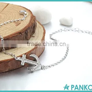 Fashion And Personality Anchor Bracelet, Popular Bracelet Anchor, 925 Silver Anchor Bracelet Meaning thumbnail-3