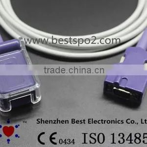 Fukuda Denshi SpO2 Adapter Cable, 14pin>>DB9, 3m, Nellcor Oximax Tech thumbnail-1