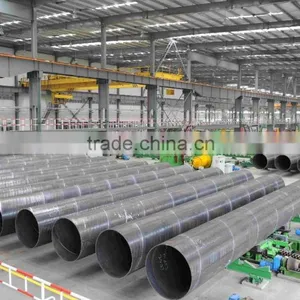 Spiral Seam Submeged-arc-welded Mild Steel Pipe thumbnail-1