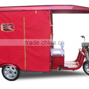2016 New Model 4 Passengers Electric Tricycle 3 Wheel Auto e Rickshaw thumbnail-3