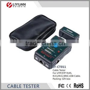 LY-CT011 Network LAN Ethernet Phone Telephone USB Cable Tester Wire Tester RJ45/RJ11/USB/BNC thumbnail-1