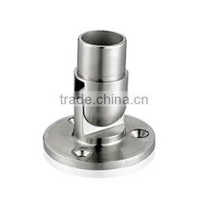SS/Stainless Steel Handrail Base Metal Handrail Post Bracket Base Flange thumbnail-4