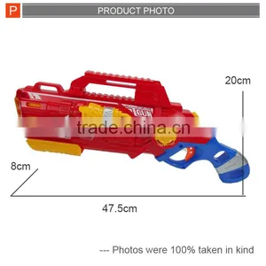 ICTI Proved Cool Design Hand Power Soft Bullet Gun Toys for Kids thumbnail-6