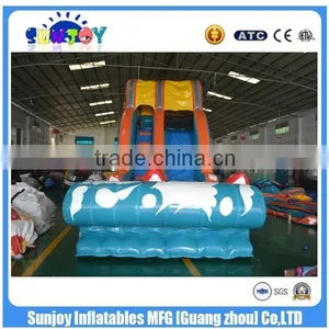 2016 New Product Nice Embroidery Design Inflatable Games Inflatable Water Slide for Children thumbnail-2