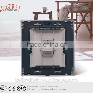 Brushed Stainless Telephone Socket Wall Plate With CCC,CE Certificate thumbnail-4