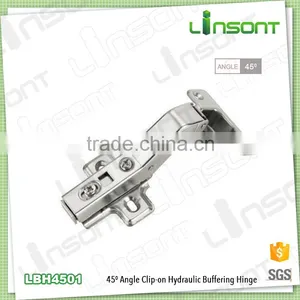 Professional Supplier 45 Degrees Hydraulic Concealed Hinge Allibaba Com Angle Hinge thumbnail-1