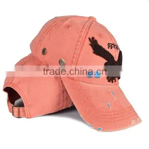 6 Panel Pre-curved Brim Baseball Cap,Custom Embroidered Baseball Cap thumbnail-1