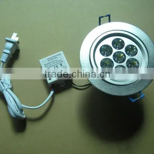 85V~265V 7W LED Ceiling Light White Light 700LM Led Downlight Lamp thumbnail-1