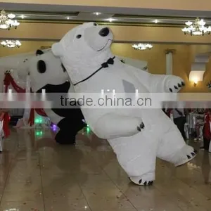 Adult Inflatable Polar Bear Costume for Wedding thumbnail-1
