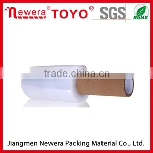 100% Virgin Lldpe,LLDPE Material and Packaging Film Usage Hand Roll Stretch Film thumbnail-5