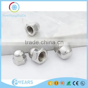 Manufacturer Factory 304 Stainless Steel Hex Cap Nut thumbnail-4
