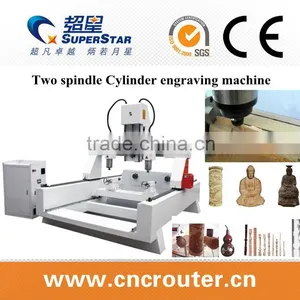 4 Axis Rotary Wood Carving Cnc Router 1618 From Superstar Company thumbnail-1