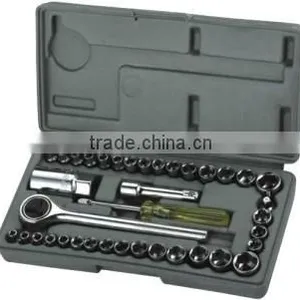 40PCS SOCKET SET(1/4'' 3/8'') thumbnail-1