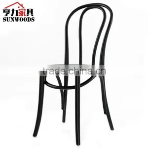 Bent Solid Wood Elegant Wooden Dining Chair,bentwood Chair, Thonet Chair thumbnail-4