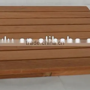 Teak Wooden Shower Room Mat FSC Approved thumbnail-3