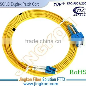 LC-SC Duplex Fibre Optic Patch Leads thumbnail-1