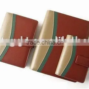 High Quality Customized Made-in-china Leather Folder for Diary(ZDF12-011) thumbnail-2