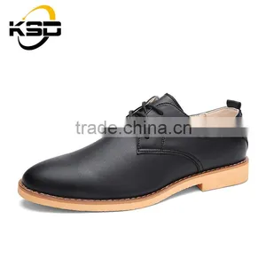 High Quality Men Soft Bottom Shoes Handmade Leather Shoes Light Step thumbnail-1