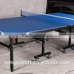 Blue Table Surface Adjustable Table Tennis Ball Machine thumbnail-2
