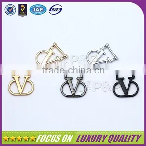 Hot Sale Shiny Metal Label Clothing Embellishments for Pants thumbnail-2