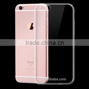 Hot Sell Transparent Soft TPU Case Silicone Cover for IPhone 6 6s for Iphone 7 and IPhone 7 Plus Ultra Thin Mobile Phone Case thumbnail-5