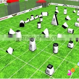 Heat Welded Inflatable Laser Tag Games,Paintball Bunkers Playground thumbnail-1